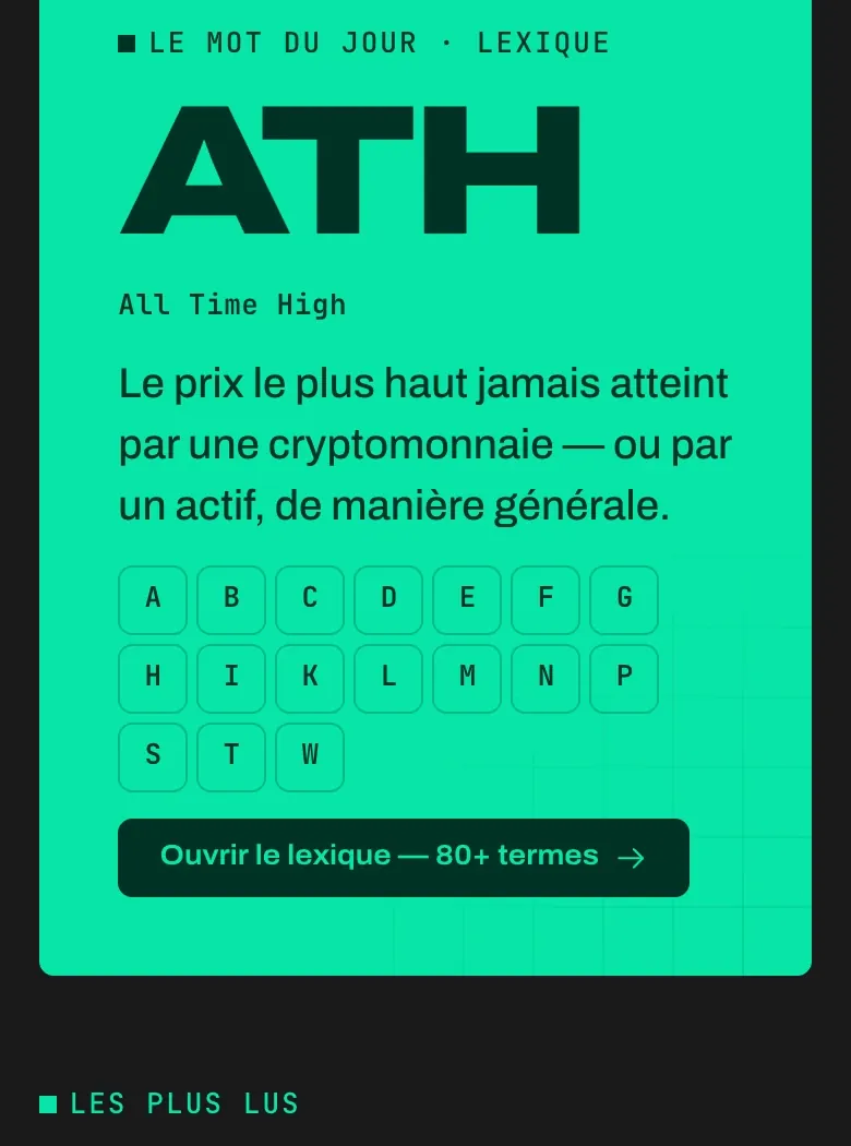 Détail du site BlockInfos : le mot du jour