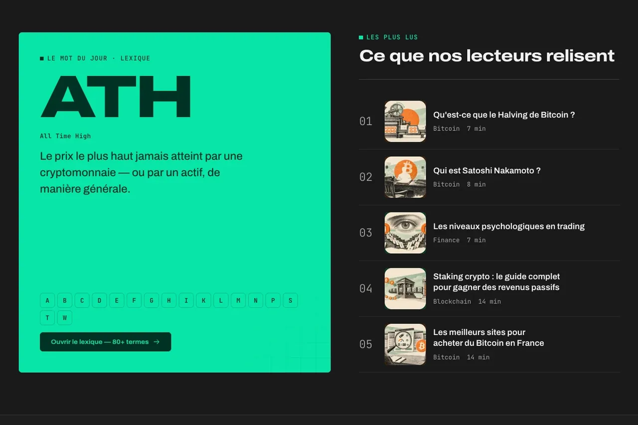 Détail du site BlockInfos : le mot du jour