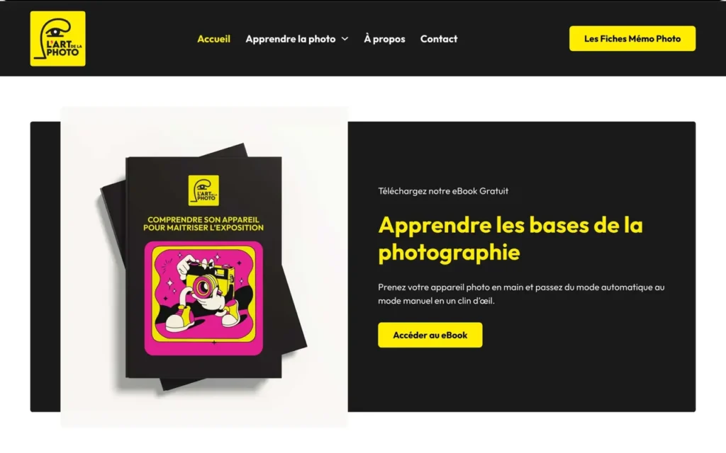 Le site en décembre 2024, sous page builder (archive Wayback Machine)