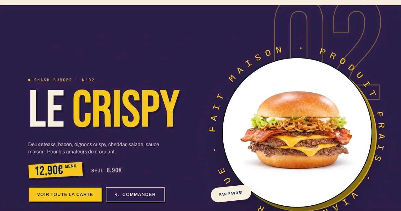 Détail du site O’18 : l’affiche