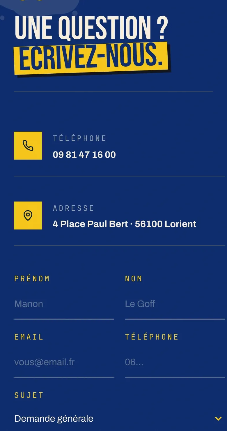 Détail du site O’18 : le panneau bleu