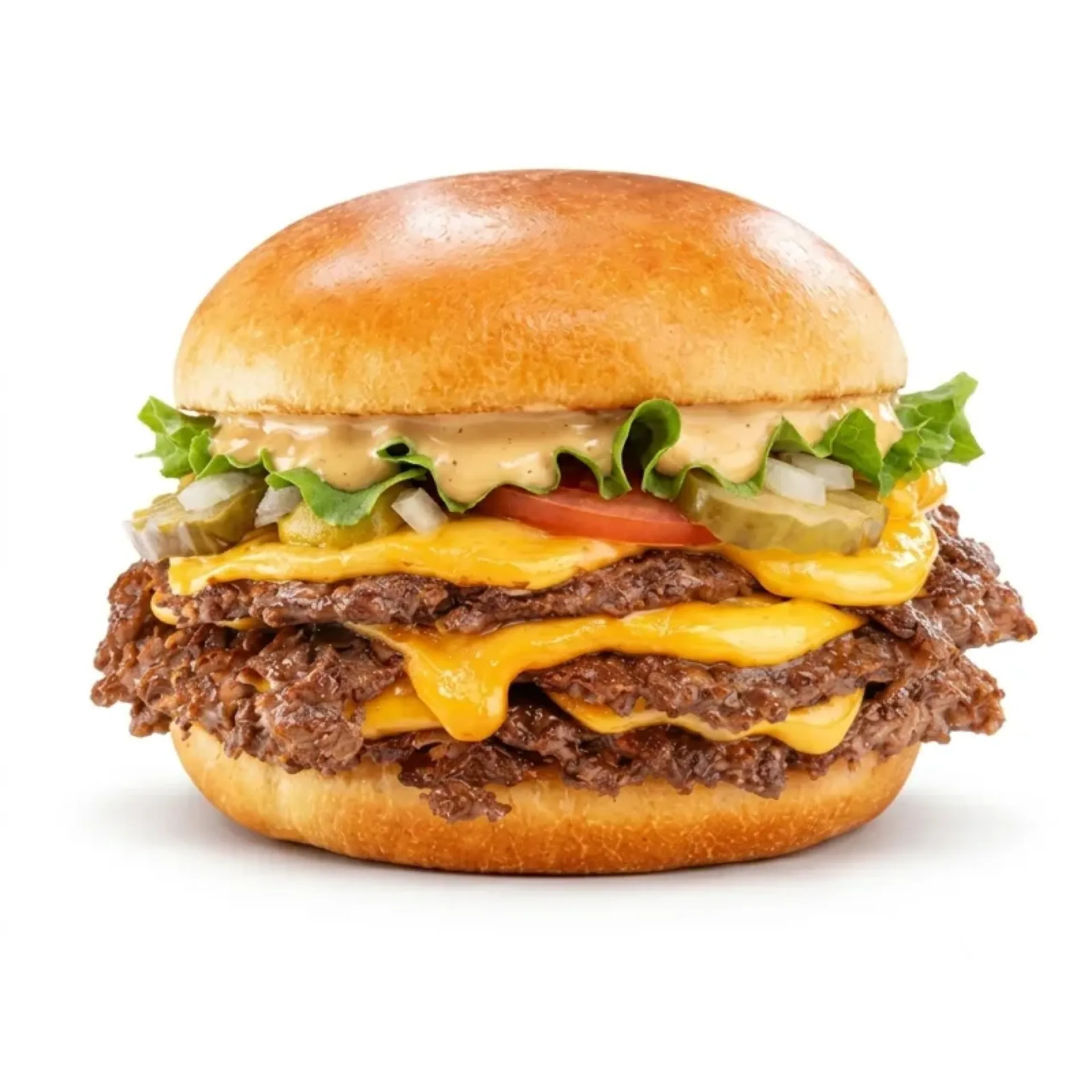 Smash burger double steak fait maison d'O'18