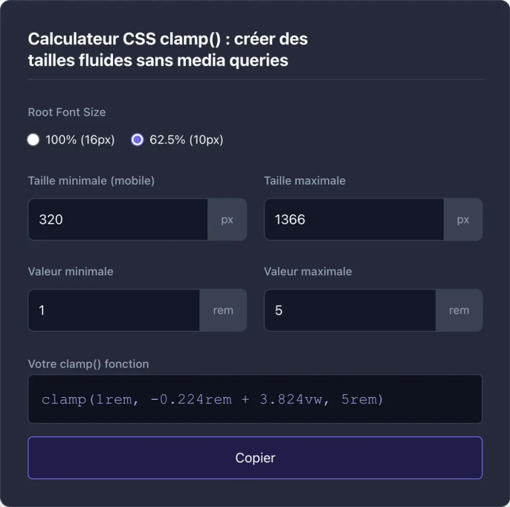 CSS Clamp() : Le secret pour un design parfaitement fluide (et sans media queries)