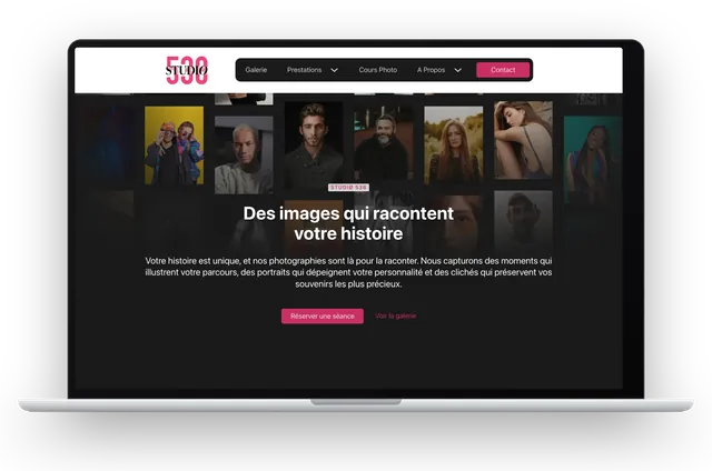 Site du studio photo STUDIØ 538