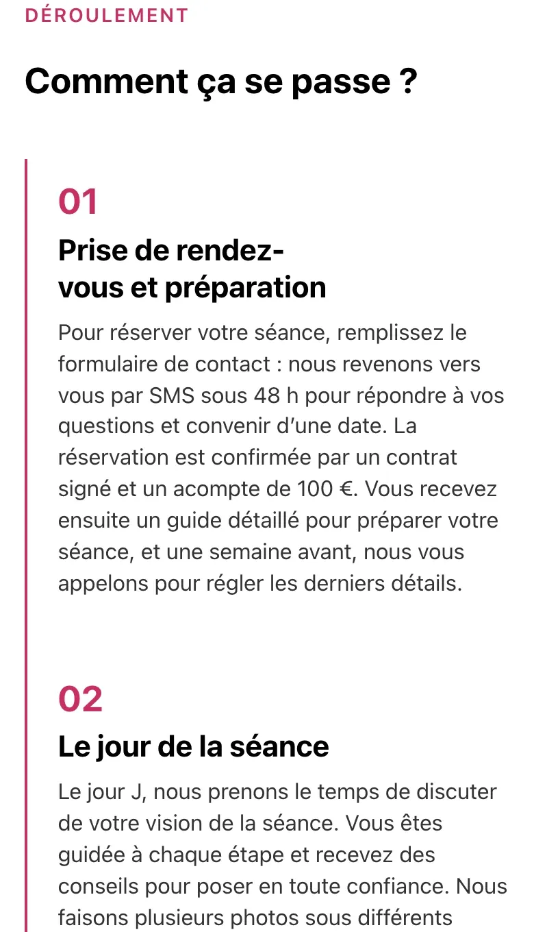 Détail du site STUDIØ 538 : la frise en zigzag
